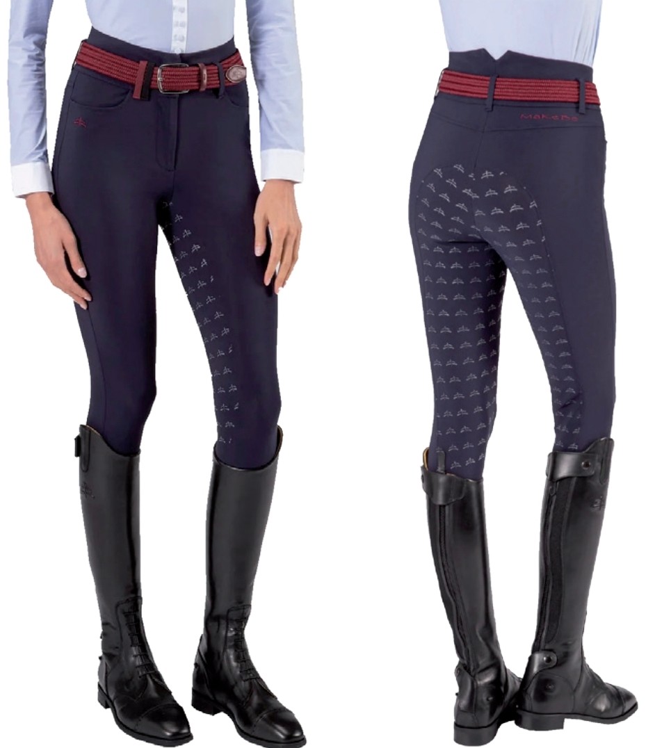 马裤意大利同款高腰四季耐磨防滑透气弹力马术运动裤女成人盛装舞步全胶马裤PDRESS系列QS