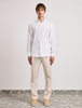 Frescobol Carioca - Antonio Linen Shirt L/S - White - 男装 - 衬衫 - 白色 商品缩略图1