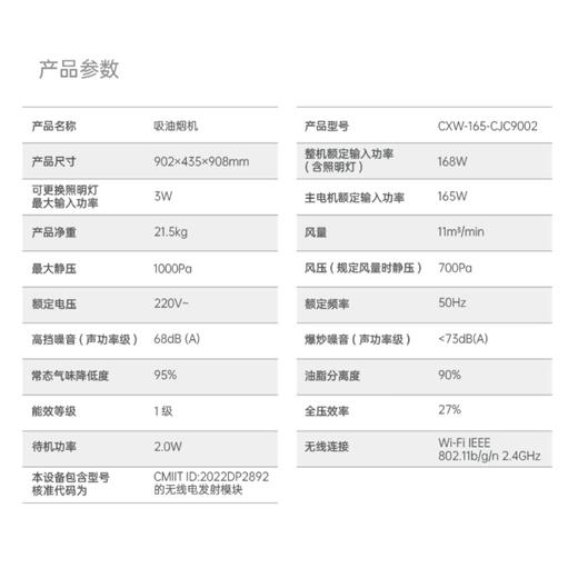 实惠款套装-Cleadeep 智能净烟机C3+燃气灶C1套装/以旧换新 商品图3