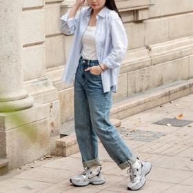 sacha休闲绑带老爹鞋|轻便缓震回弹好，透气网面可穿四季