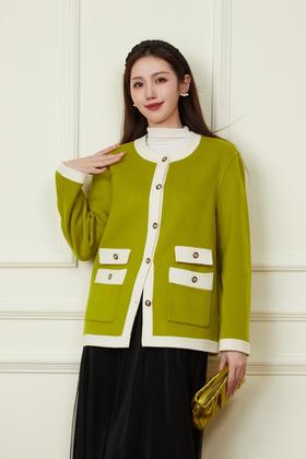 Le Malene 小香风高级感羊毛外套 19658