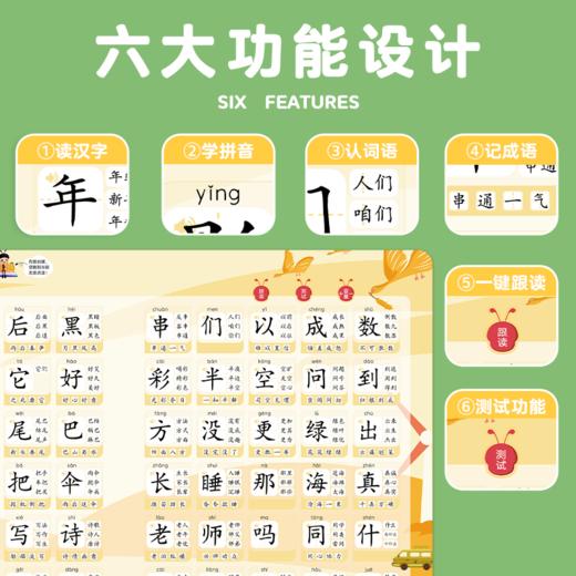 【青葫芦】慢葫芦发声书 金龟子联名款：识字大王 商品图1