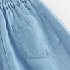 马克珍妮男女童轻凉百搭软牛仔裤宝宝五分裤2025年夏装新款550856 商品缩略图4