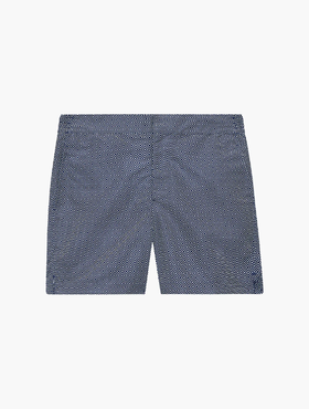 Frescobol Carioca - Porto Swim Shorts Angra Print - Navy-Blue - 男装 - 泳裤 - 海军蓝