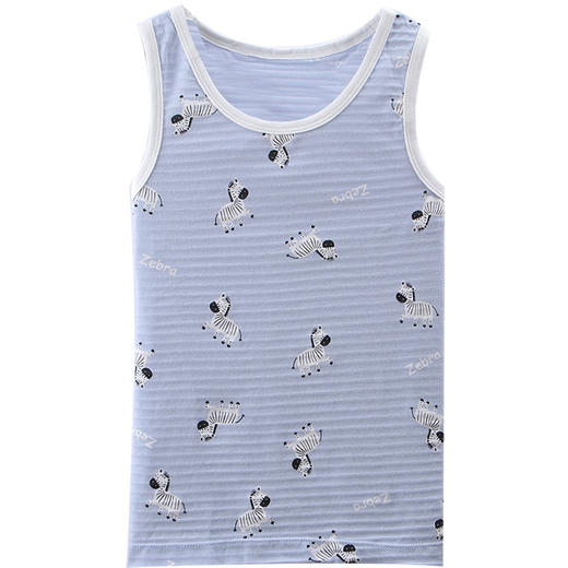 【超值三件装！】儿童全棉三件 背心男女童宝宝 纯棉夏透气半背 吸汗排汗跨栏背心夏天-QQ 商品图4