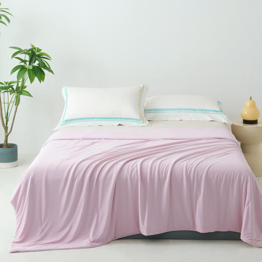 【维科家纺】凉感可机洗有机蚕丝夏凉被 商品图0