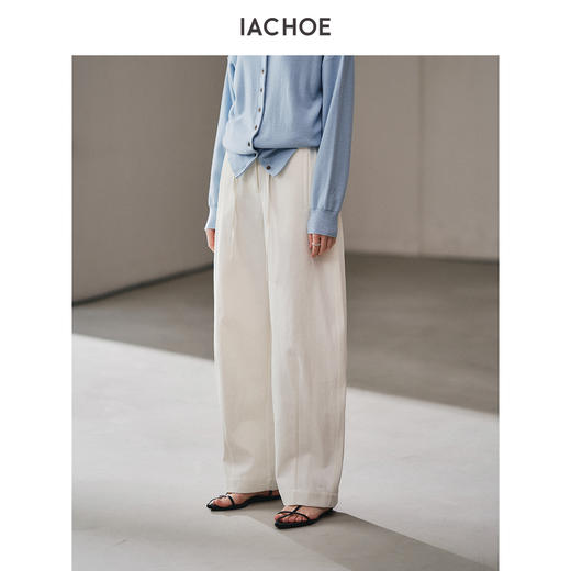 棉仓3621518012-IACHOE 抽绳休闲裤 商品图2