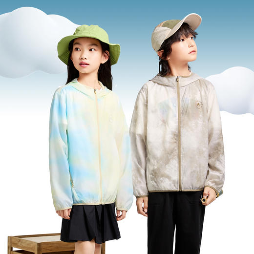 【防晒防水】男女童夹克外套防晒衣夏季新款安奈儿童装EM525028 商品图2