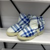 BUR*E**Y/巴*莉 Check Pillow 男士时尚潮流条纹格保暖防滑短靴 商品缩略图0