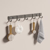 帝王洁具太空铝浴室壁挂式置物架浴巾毛巾架洗手间挂件MH30003 商品缩略图2
