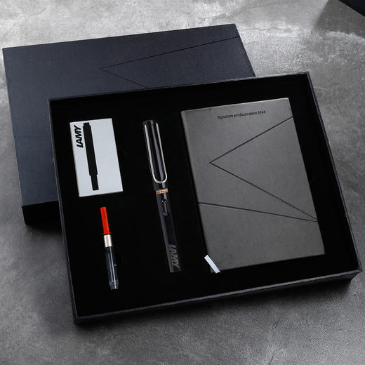 LAMY 【热销款】凌美狩猎者F尖四件套笔记本墨水钢笔学生文具礼物 商品图1