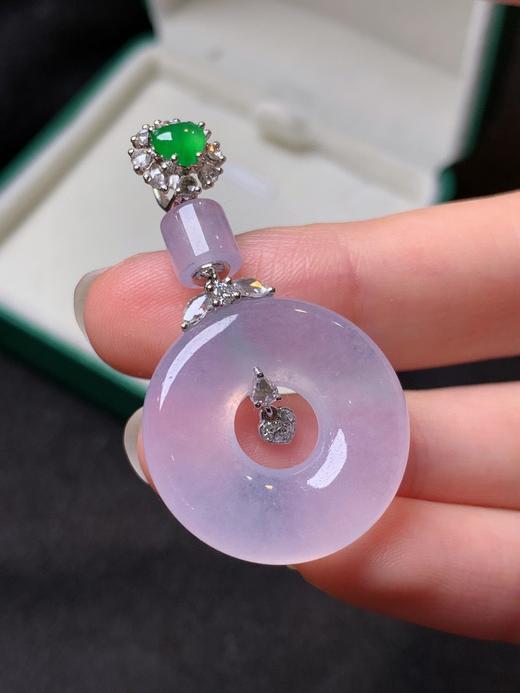 平安扣翡翠吊坠 商品图1