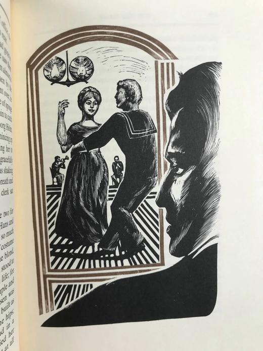 限量版！托马斯·曼五部短篇故事 配多幅插图 豪华皮装大32开 商品图8