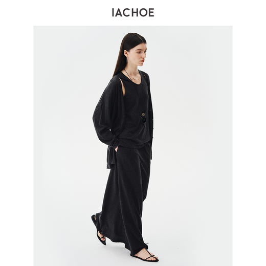 棉仓3621517002-IACHOE松弛感半裙 商品图3