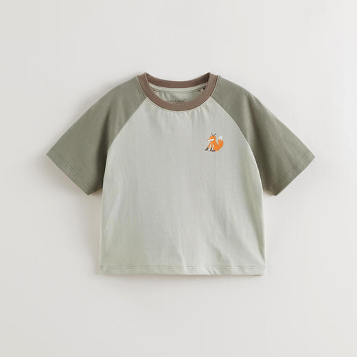 马克珍妮男童亲肤手绘印花短袖T恤 宝宝上衣2025年夏装新款550808 商品图4