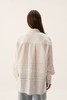 Aje - Cloud Embroidered Shirt - Ivory - 女装 - 衬衫 - 象牙白 商品缩略图5