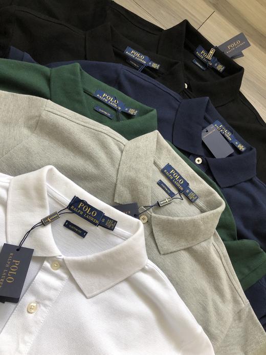 点此购买 拉夫劳伦夏季小标马球logo刺绣男女款商务休闲网翻领短袖polo衫 LL 312154 商品图12