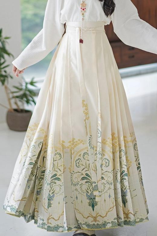 ELLA JADE 优雅气质马面裙高腰半裙 19693 商品图0