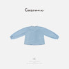 COCO ZONE 刘一一 100棉设计感小众休闲系带女式衬衫CD1A0391 商品缩略图1