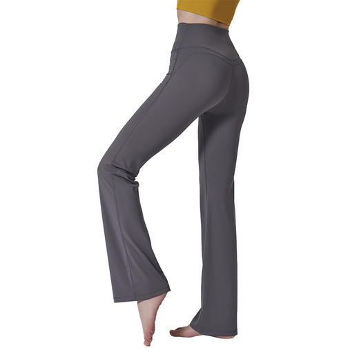 I'd爱帝女士修身显妆微喇裤高腰高弹轻运动休闲裤 商品图5