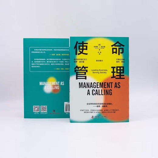 使命管理：企业管理者如何变危为机，践行社会责任，促成企业和社会的共赢 商品图3