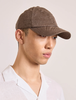 Frescobol Carioca - Fernando Linen Cap - Seawood - 男装 - 帽子 - 深棕色 商品缩略图3