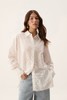 Aje - Cloud Embroidered Shirt - Ivory - 女装 - 衬衫 - 象牙白 商品缩略图3