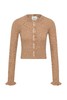 Aje - Alchemy Knit Cardigan - Camel/Ivory - 女装 - 开衫 - 驼色/象牙白 商品缩略图0