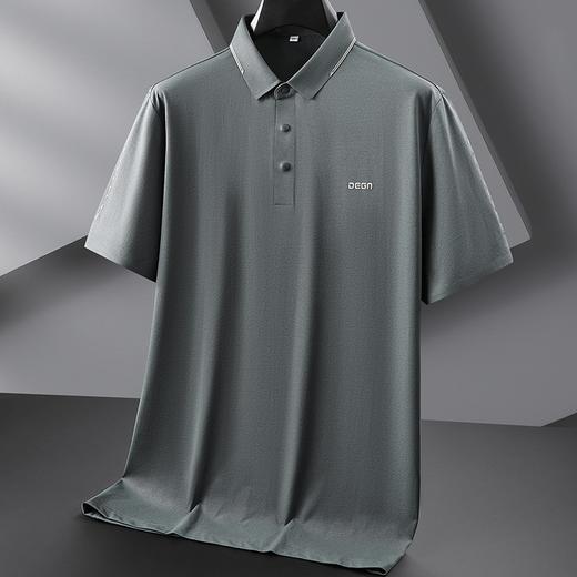 【功能性速干】【DPF】大依优型大码短袖POLO衫加肥加大速干衣男士夏装半袖体恤肥佬宽松休闲免烫 商品图2
