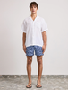 Frescobol Carioca - Porto Swim Shorts Angra Print - Navy-Blue - 男装 - 泳裤 - 海军蓝 商品缩略图1