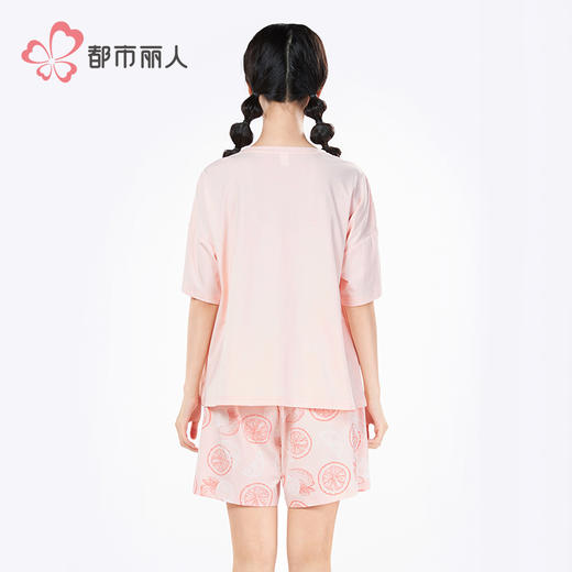 都市丽人会员精选女士棉质短袖套装薄40支TC拉架短袖类LHH2H3 商品图3