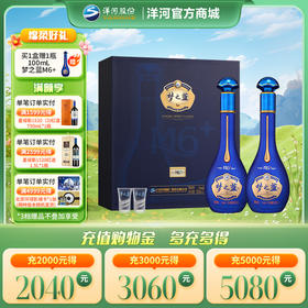 洋河 梦之蓝M6+礼盒 52度550mL 双支装