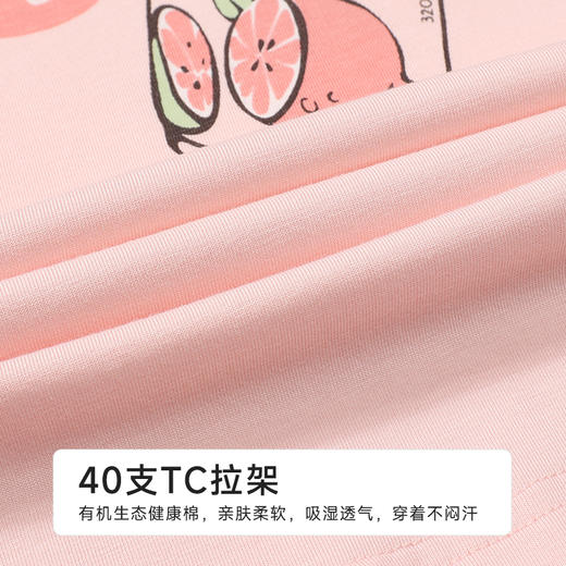 都市丽人会员精选女士棉质短袖套装薄40支TC拉架短袖类LHH2H3 商品图7