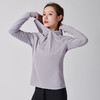 I'd爱帝女士休闲连帽长袖上衣修身显瘦户外运动速干衣 商品缩略图3