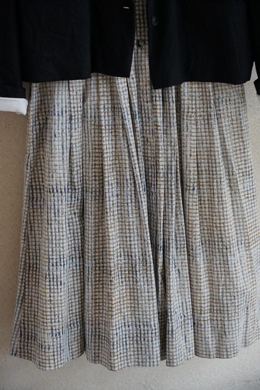 KHADI&CO 格纹印花连衣裙(VENTOUX Check Print Dress) 商品图8