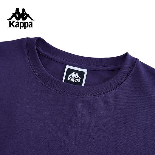 Kappa卡帕背靠背运动t恤女新款夏季宽松休闲半袖纯棉短袖上衣男款K0FW2TD43 商品图2