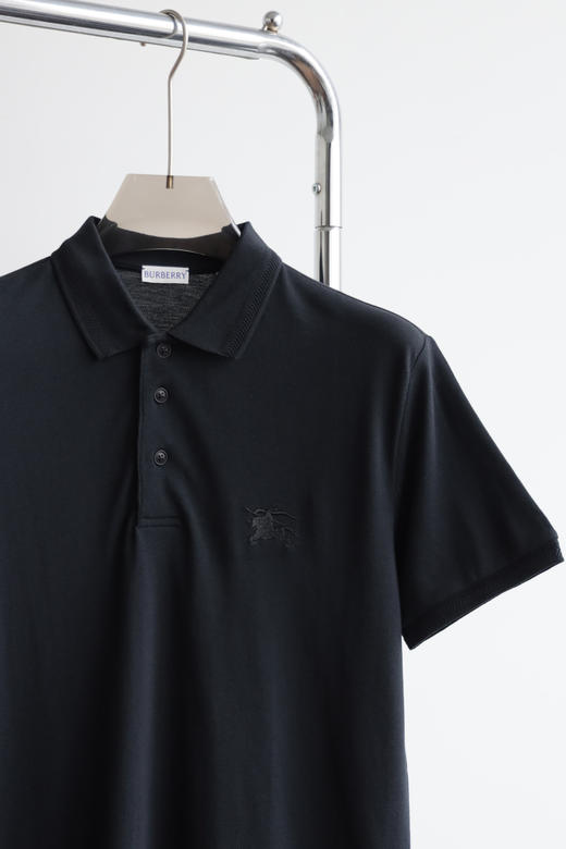 B.B 25夏季新款 纯棉珠地 刺绣斩马翻领POLO衫 TX404 商品图6