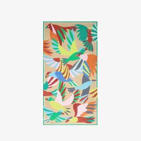 北京仓｜Inoui Editions-NATUREL-飞鸟 卡其色 围巾［法国设计师］