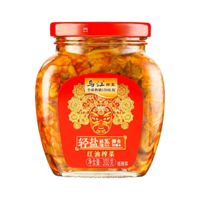 乌江轻盐红油榨菜 300g