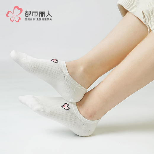 都市丽人活力趣味中精梳棉常规袜LCHDB7 商品图0