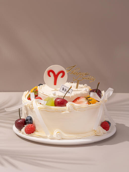 白羊座 复古果篮蛋糕 商品图2