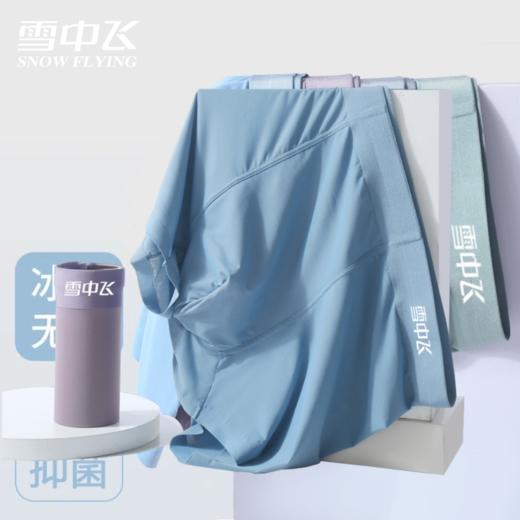 爆款上新！！！【给肌肤降个温】雪中飞7A级冰丝无痕内裤 商品图3