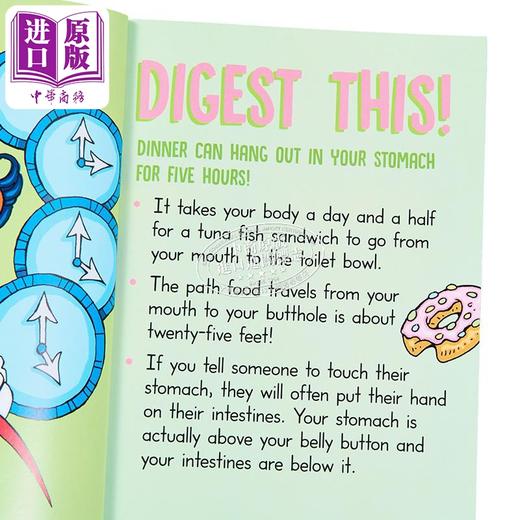 【中商原版】脏兮兮的恶心学 超过101个恶心的事实 Nitty Gritty Grossology 英文原版 Sylvia Branzei 趣味科普读物 商品图2