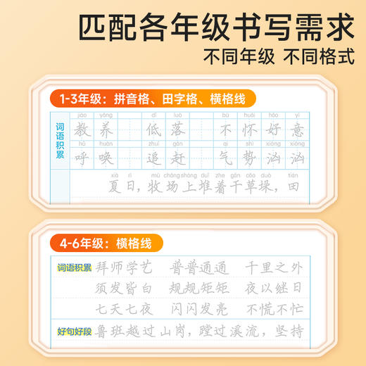【同步练】名著读书笔记字帖同步快乐读书吧练字配套书目读后感好词好句 商品图4