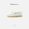 COCO ZONE 刘一一 2025新款女士百搭一脚蹬平底乐福鞋CD2A0603 商品缩略图0