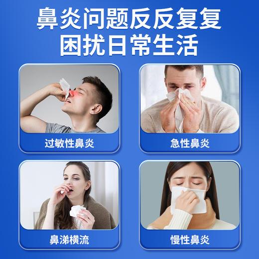 益严舒鼻敏贴急慢性过敏性鼻炎鼻窦炎鼻甲肥大鼻塞流涕全家可用 商品图1