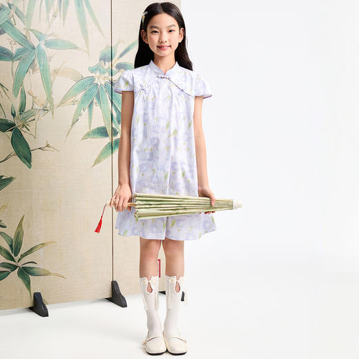 女童连衣裙夏季新款安奈儿童装EG523118 商品图5