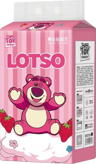 AMYWU草莓熊提挂式抽纸200抽（250202） 商品图4