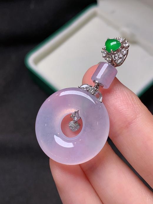 平安扣翡翠吊坠 商品图0