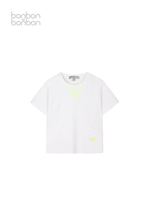 廓形大口袋T恤 商品图1